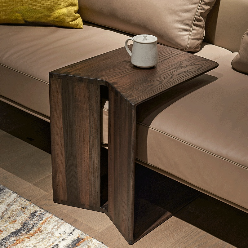 Ash Wood End Table Set