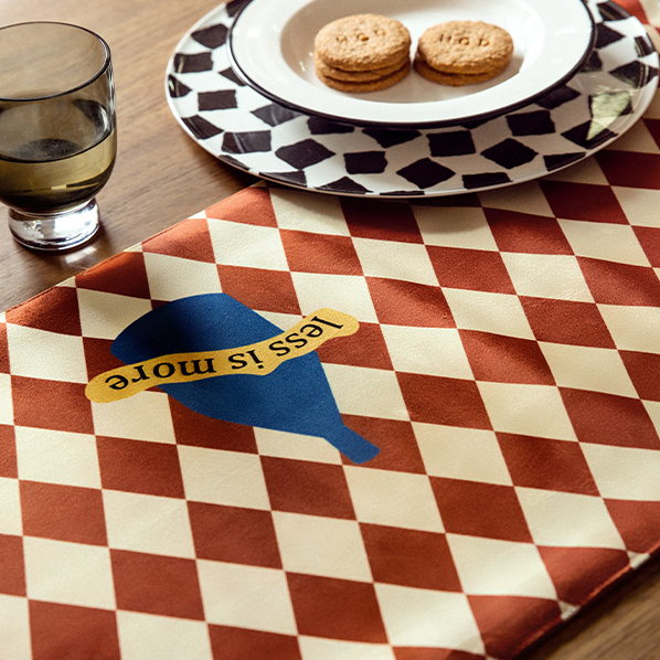Curran Plaid Table Runner