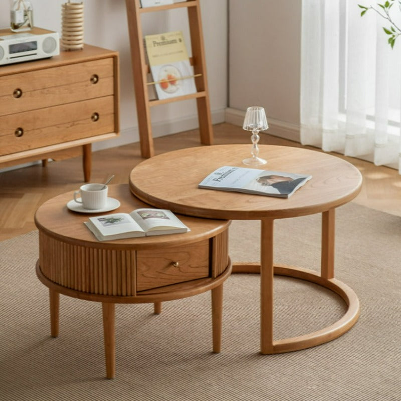 Shannon Round Coffee Table Set