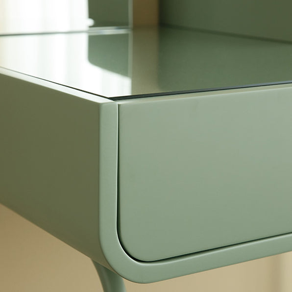 Rines Vanity Set with Stool and Mirror