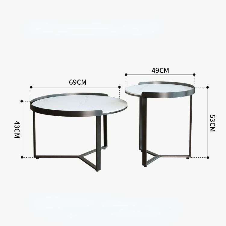 Pettigrew 2 Nesting Coffee Table