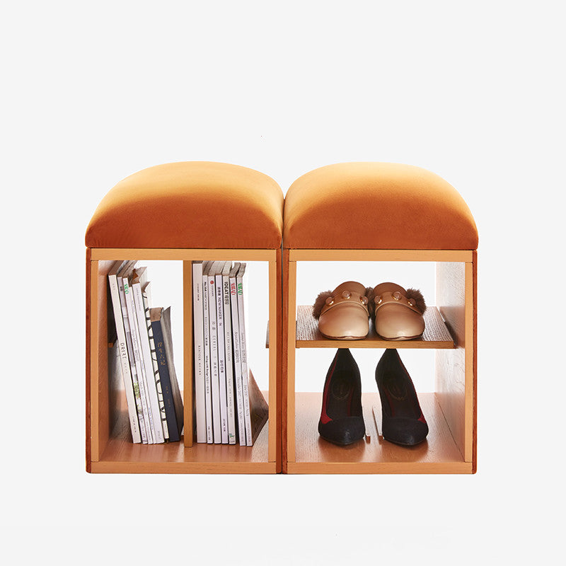 Modern Cubbie Shoe Rack