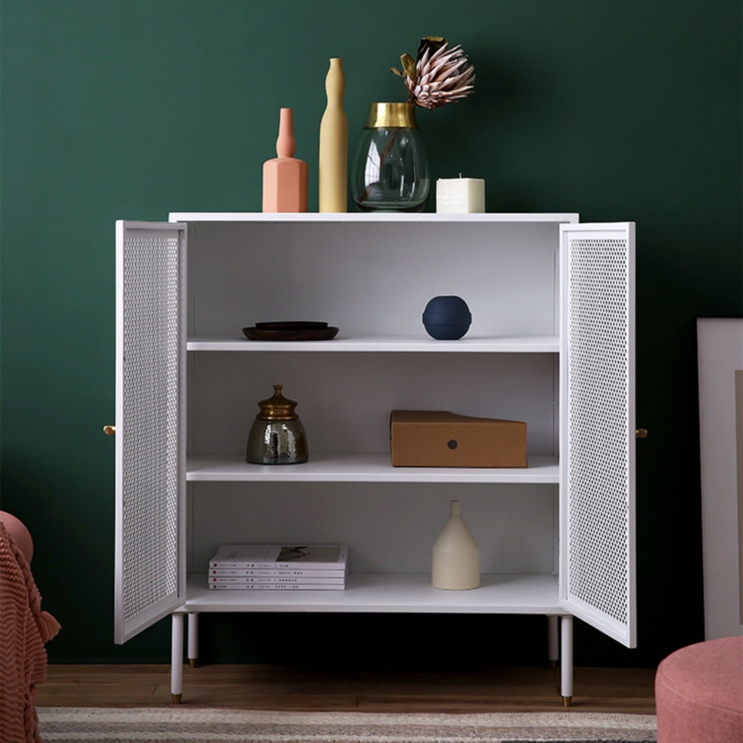 Miya Minimalist Storage Sideboard