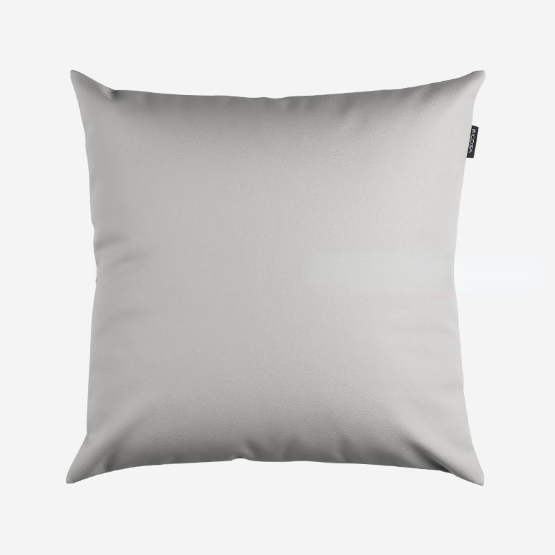 Earth tones Artificial Leather Pillow