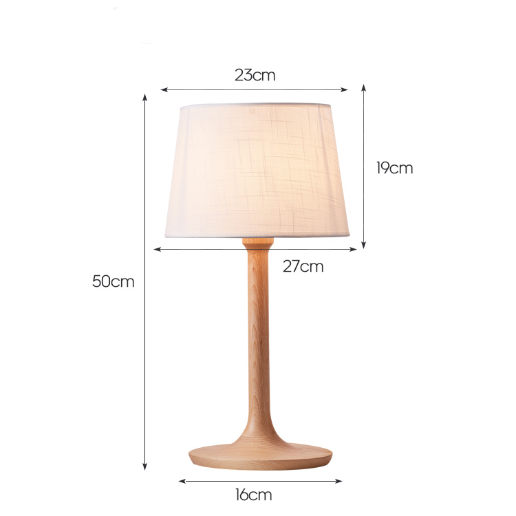 Cheatham Solid Wood Table Lamp