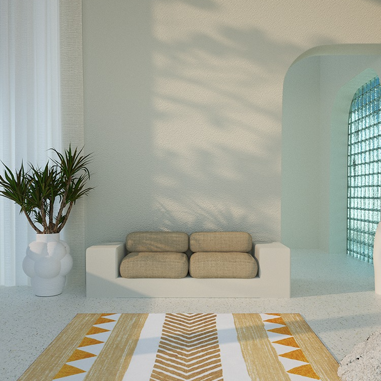 Amelie Yellow Area Rug
