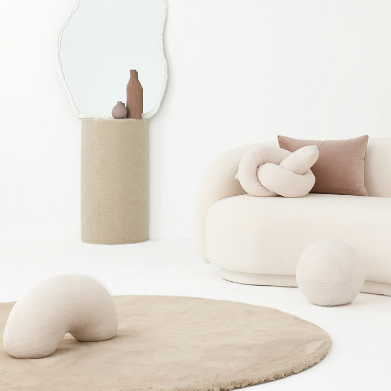 Puff Ball Pillowcases and Inserts