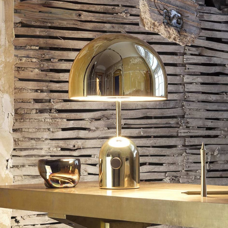 Kronburgh Metal Mushroom Table Lamp