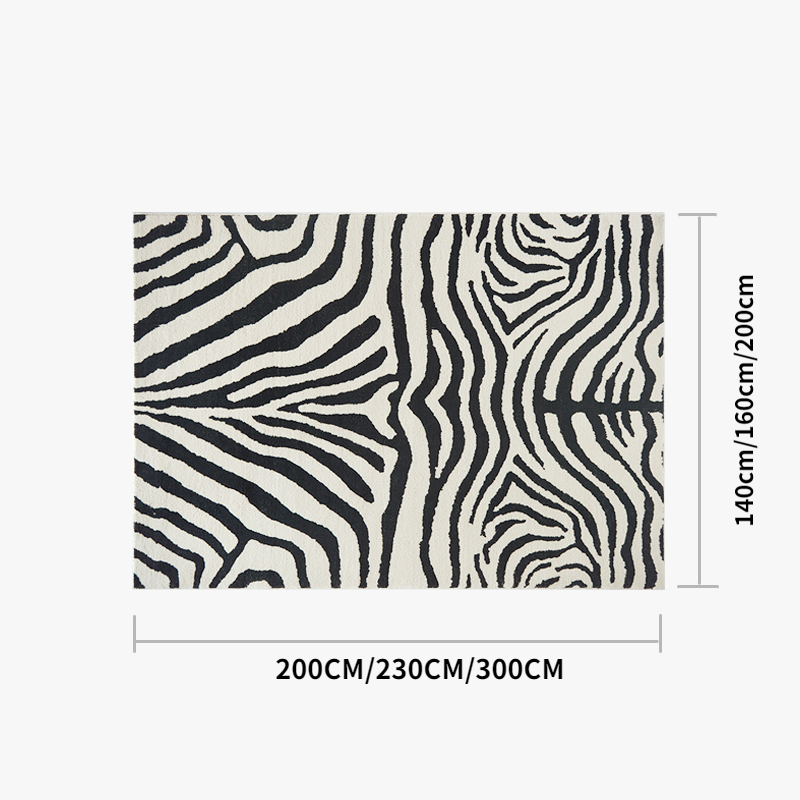 Canizales Zebra Area Rug