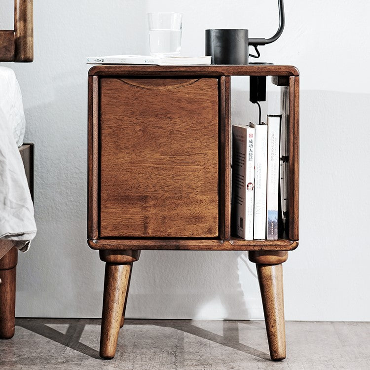 Gloia Solid Wood Night Stand
