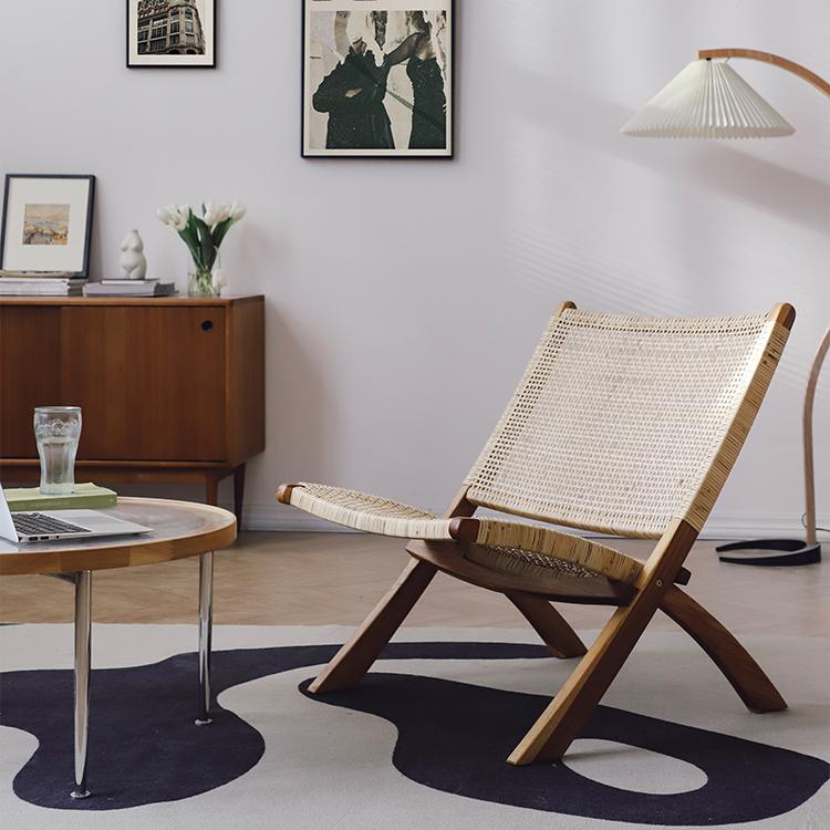 Malcolm Rattan Folding Chair