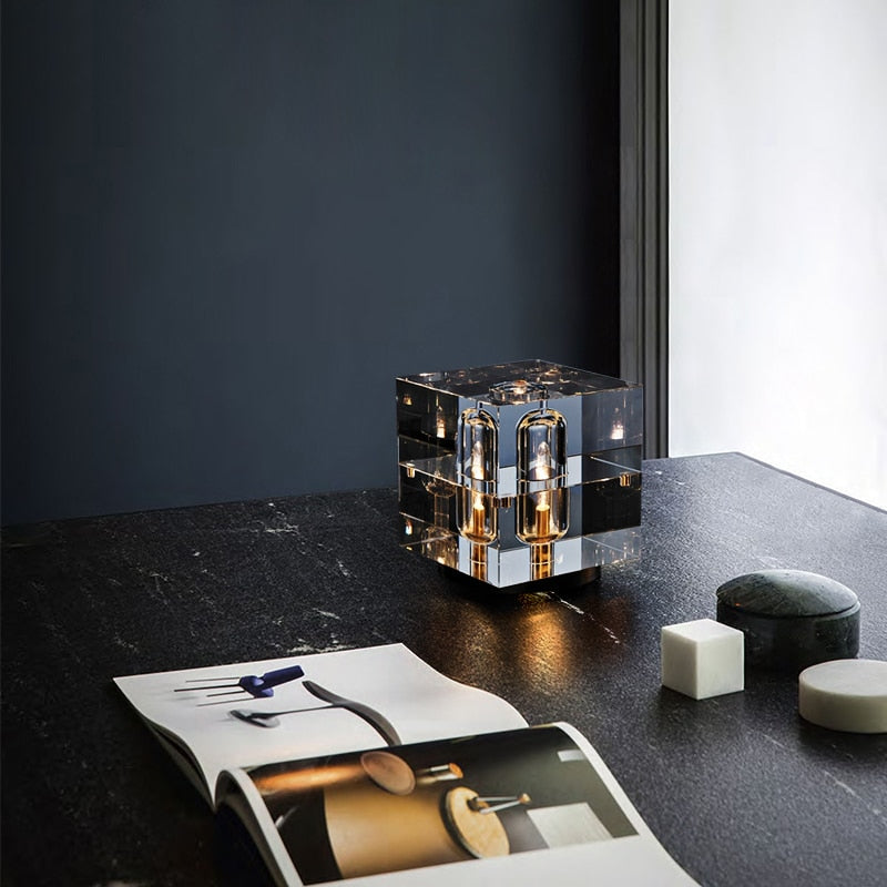 Maryann Clear CrystalTable Lamp