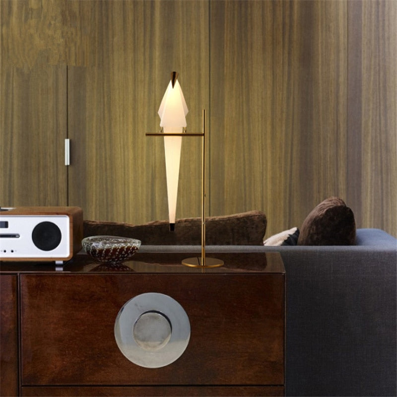 Paper Bird LED Floor Lamp