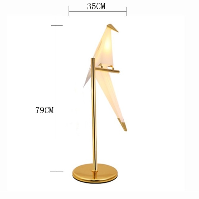 Paper Bird LED Floor Lamp