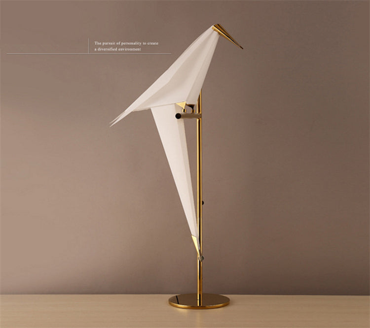 Paper Bird LED Floor Lamp