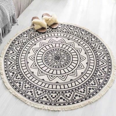 Blooming Lotus Round Rugs