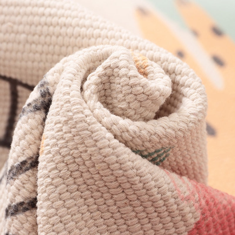 Salerno Morning Greeting Tassel Area Rugs