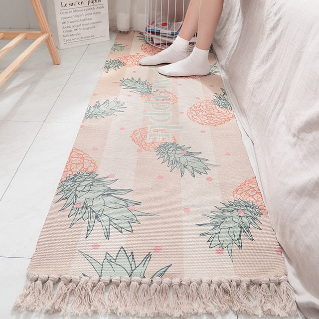 Weyland Morning Greeting Tassel Area Rugs