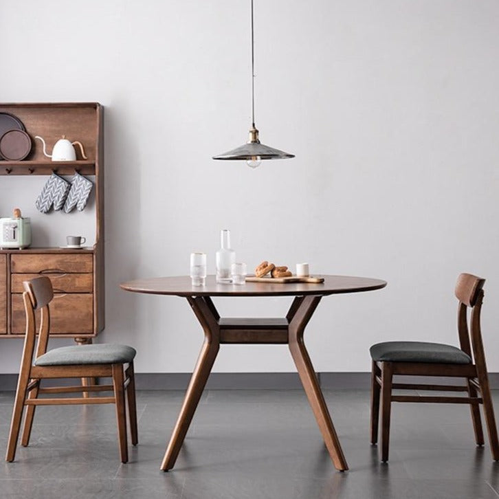 Funderburg Solid Wood Dining Table