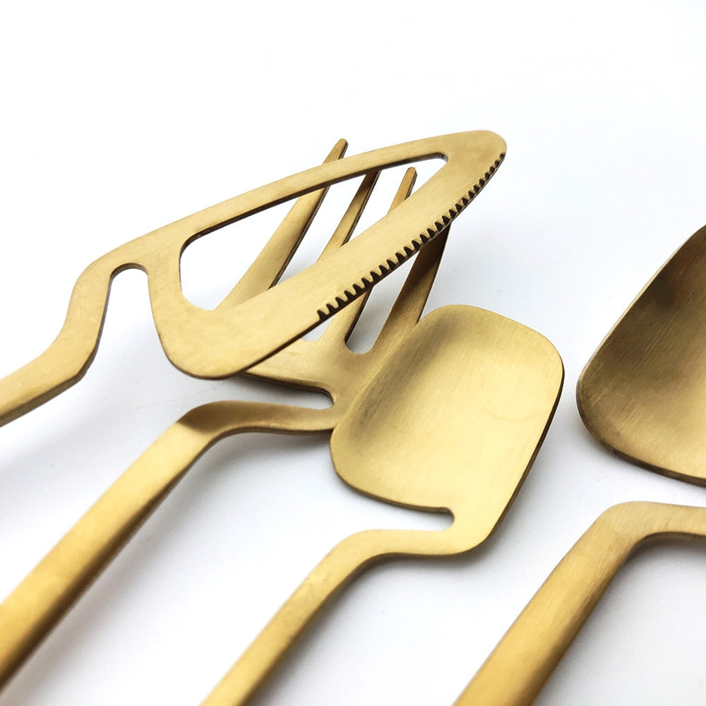 Designer Cutlery 4 People Set