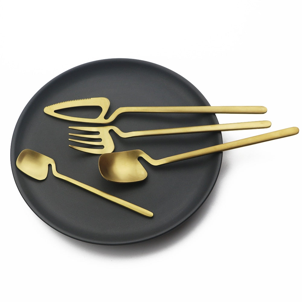 Designer Cutlery 4 People Set