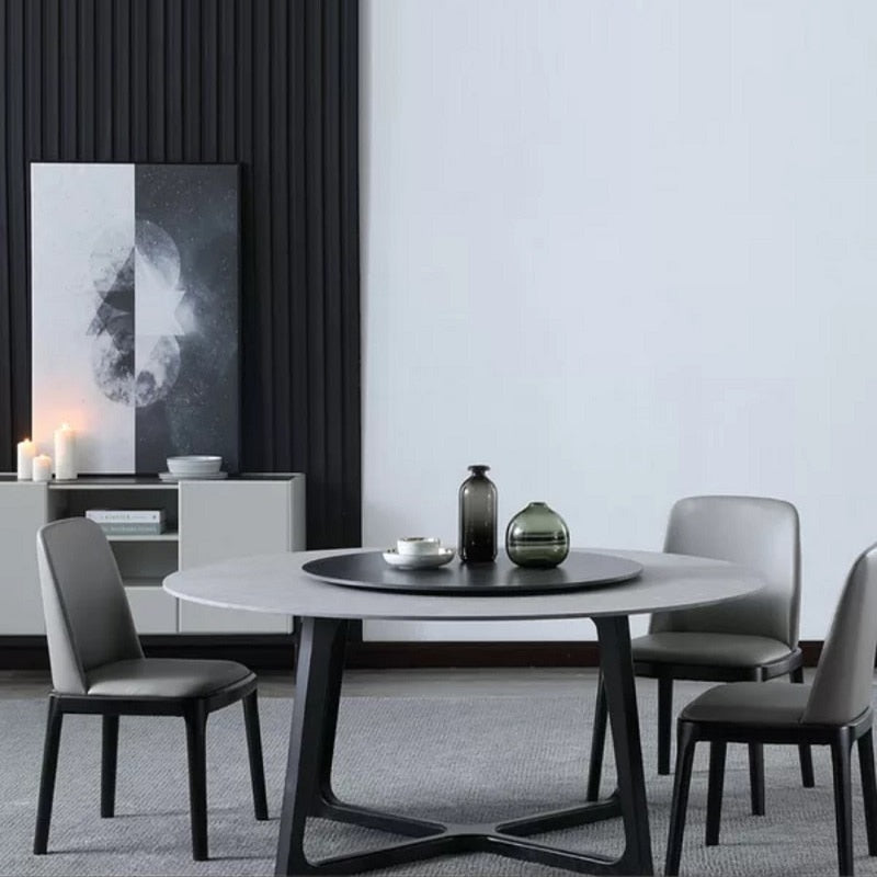 Mcveigh Round Marble Dining Table