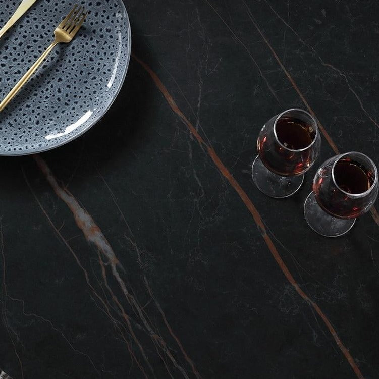 Mcveigh Round Marble Dining Table