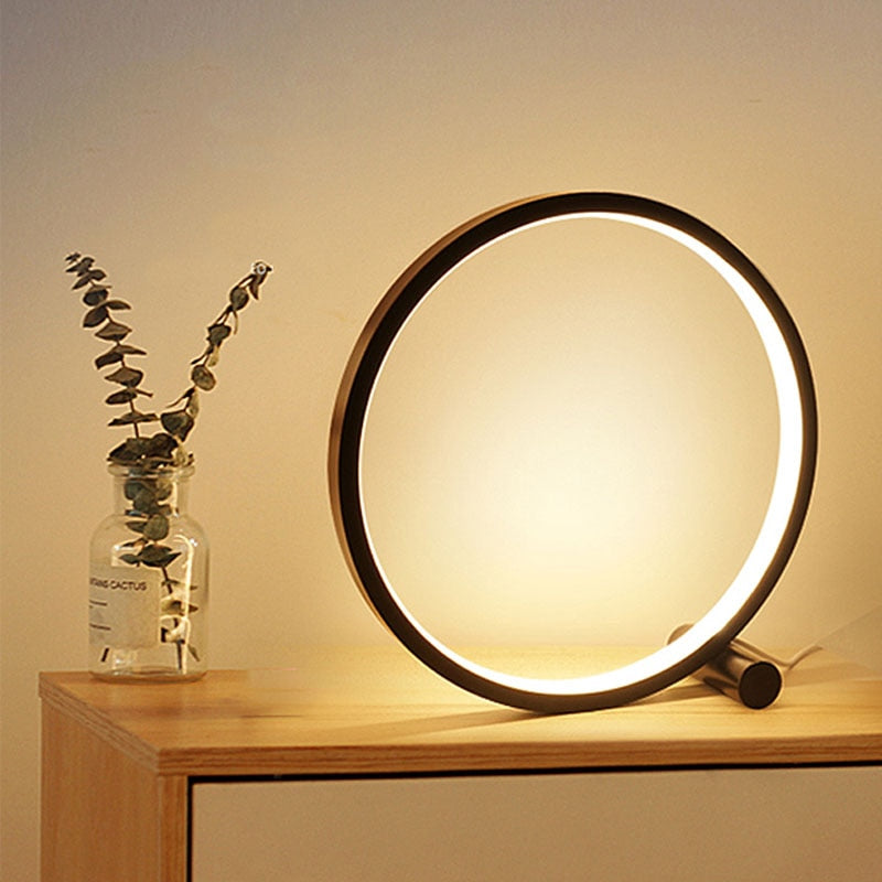 Larde Circle Table Lamp