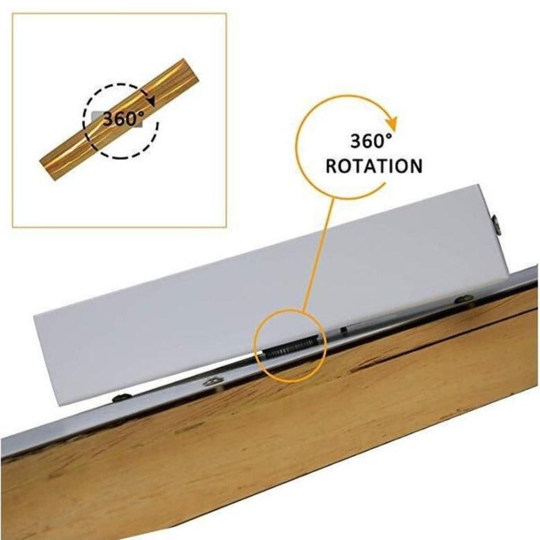 Rotatable Wooden Wall Lamp