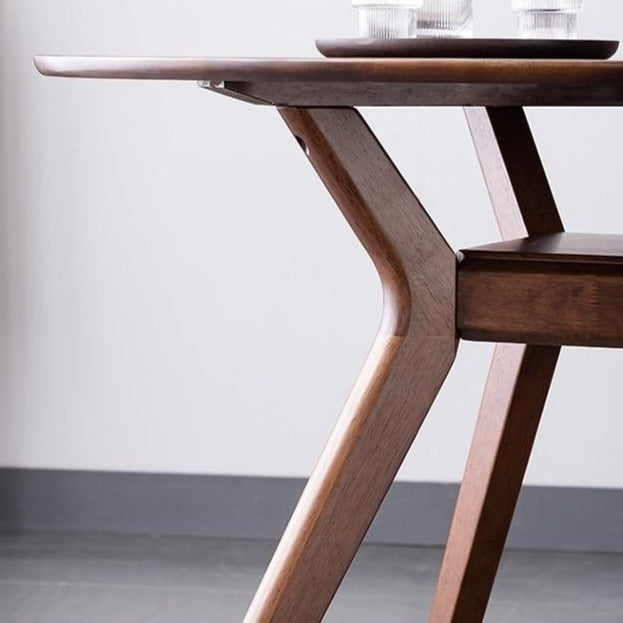 Funderburg Solid Wood Dining Table