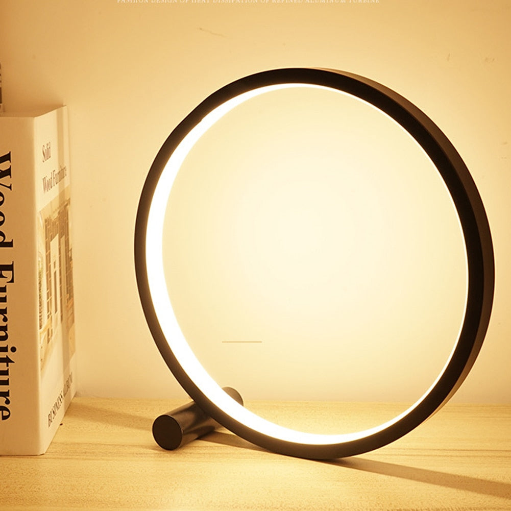 Larde Circle Table Lamp