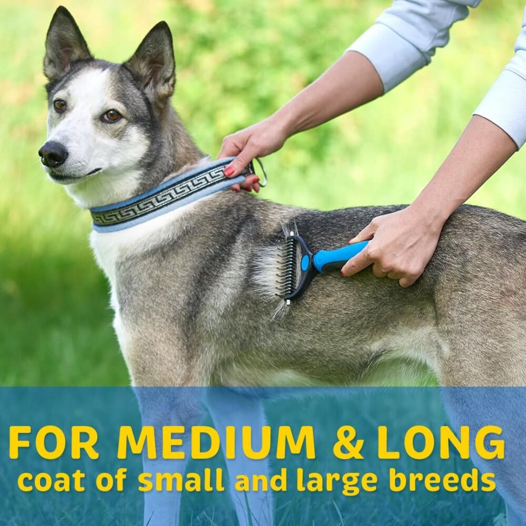 Professional Deshedding Brush For Dogs And Cats