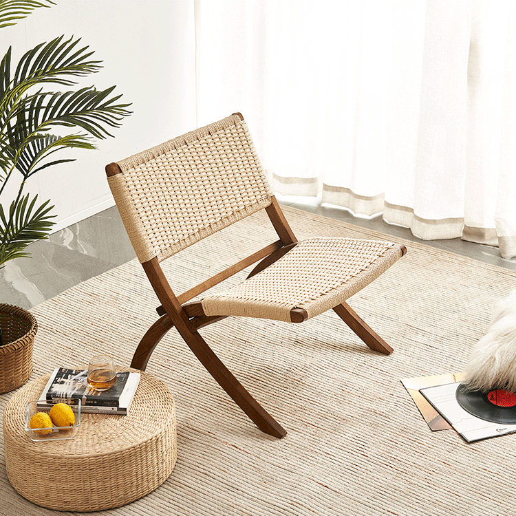 Wenzal Rattan Folding Chair