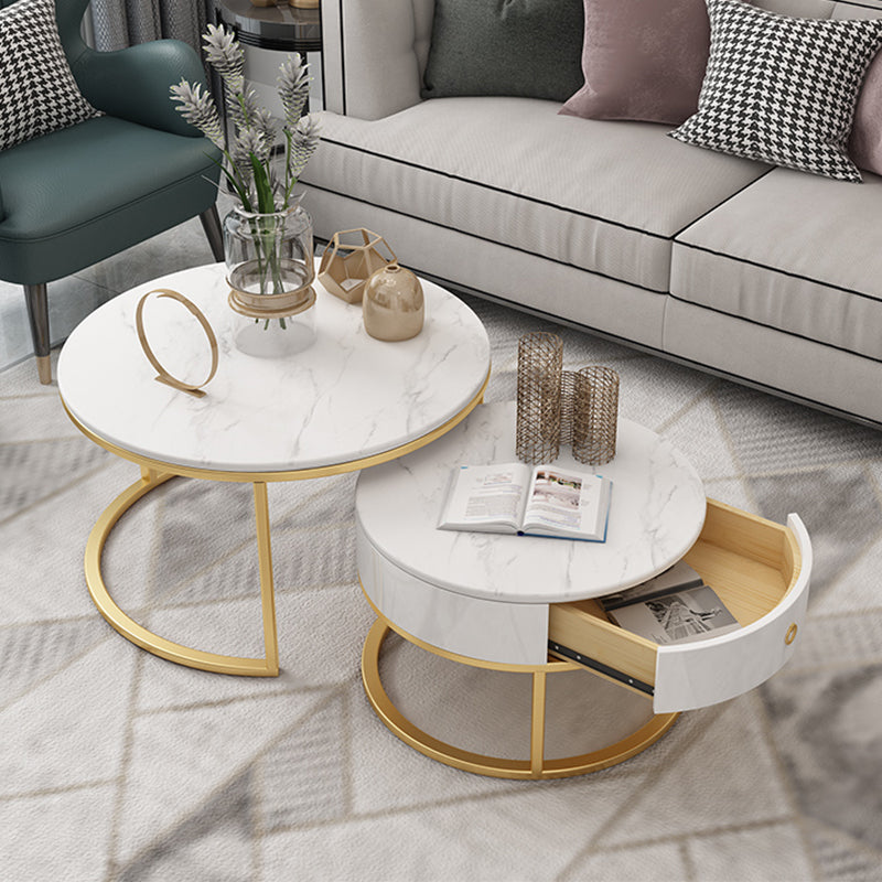 Normandin Frame 2 Piece Nesting Tables