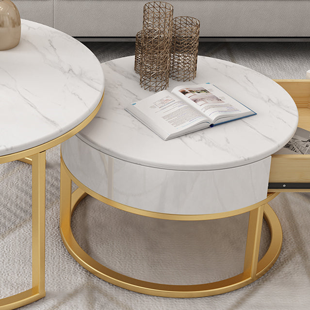 Normandin Frame 2 Piece Nesting Tables