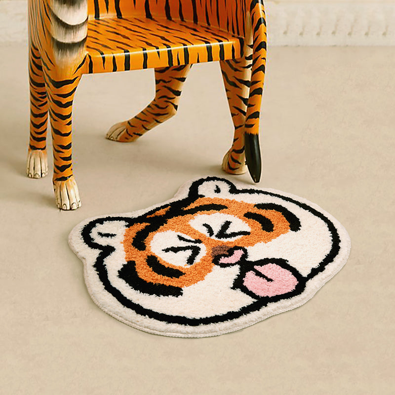 Cutie Tiger Foot Rug