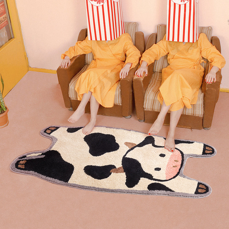 Flying Cow Area Rug