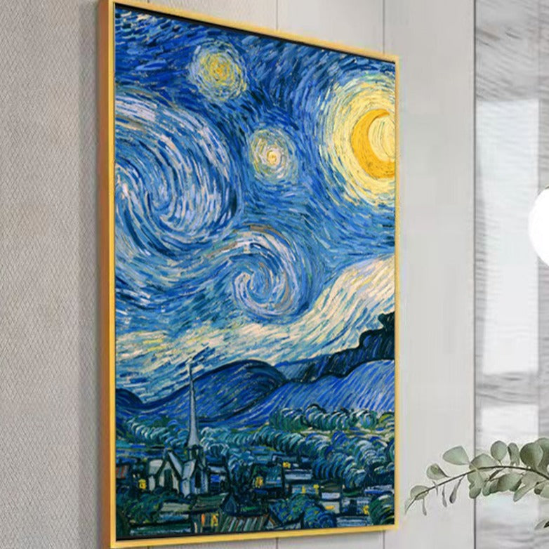 Starry Sky Oil Painting