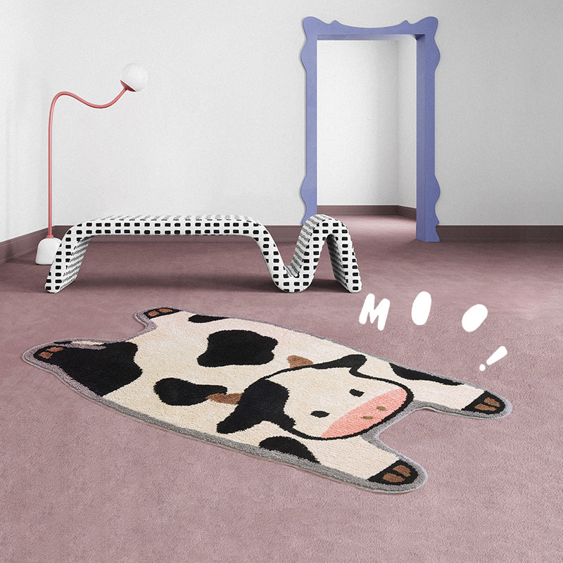 Flying Cow Area Rug