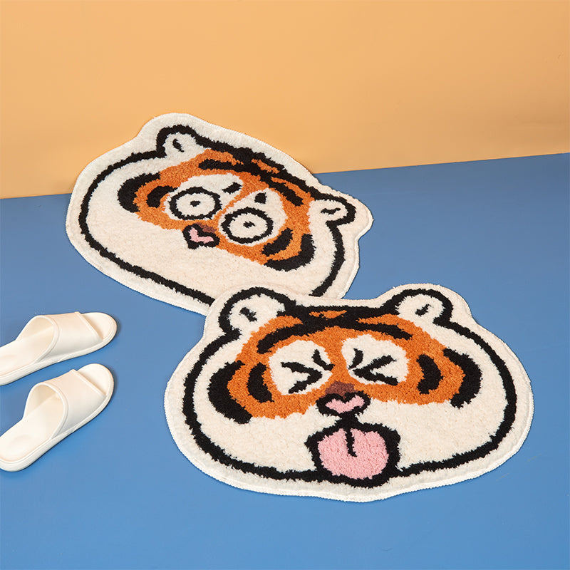 Cutie Tiger Foot Rug