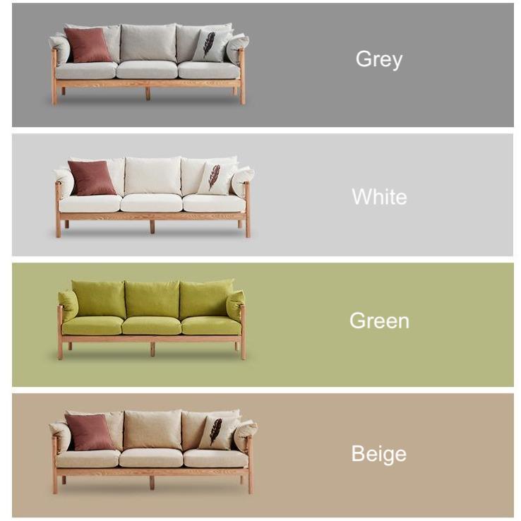 Devale Wood Frame Sofa