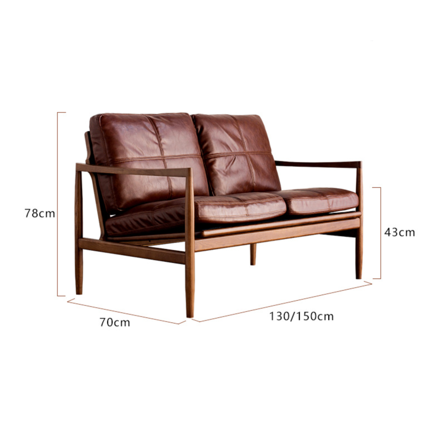 Hank Leather Sofa