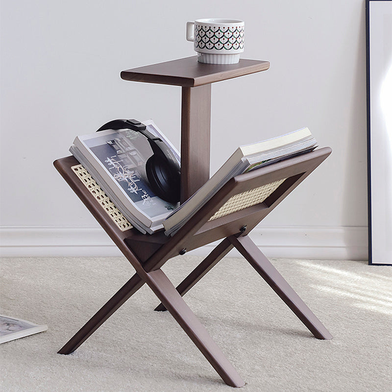 Whobrey End Table With Mini Bookcase