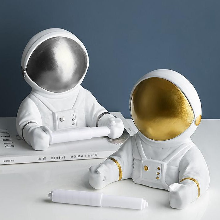 Spaceman Paper Roll Holder