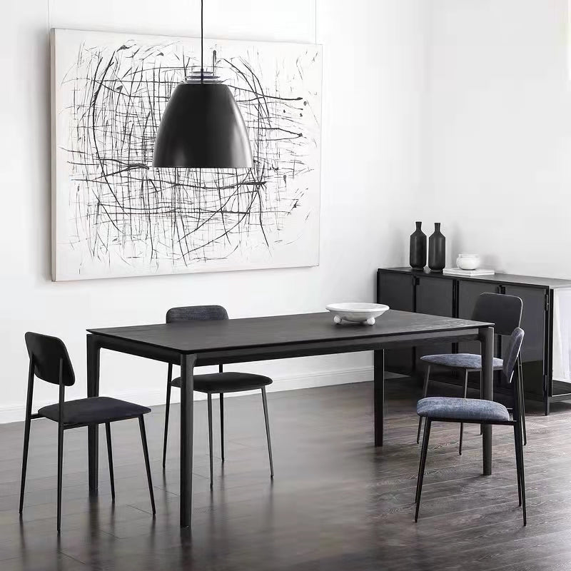 FIONA Modern REGIS Dining Table Nordic Solid Wood