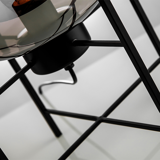 Alden Glass Floor/Table Lamp