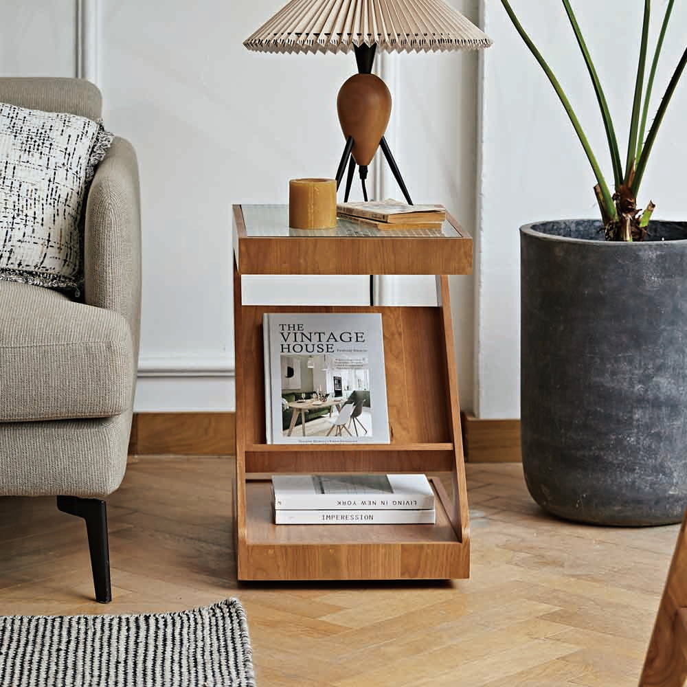 Bancroft Glass End Table