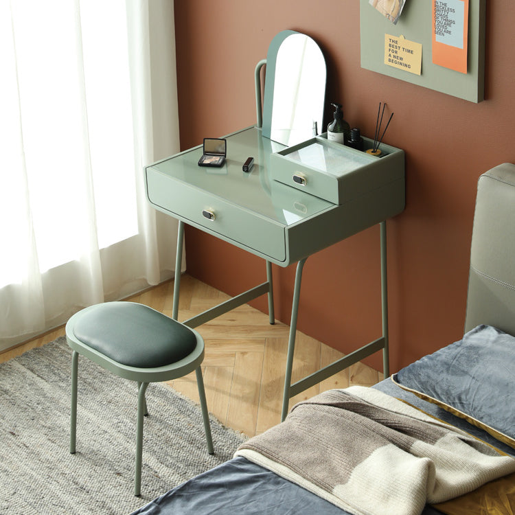 Rines Vanity Set with Stool and Mirror