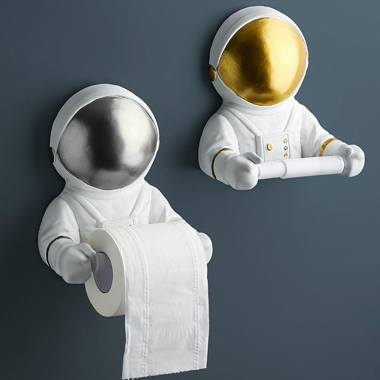 Spaceman Paper Roll Holder