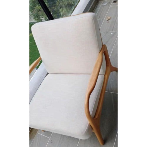 Valentina Scandinavian Armchair Solid Wood